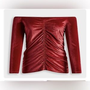 Torrid off the shoulder top size 0